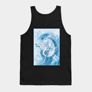 Pisces astrological bunny Tank Top